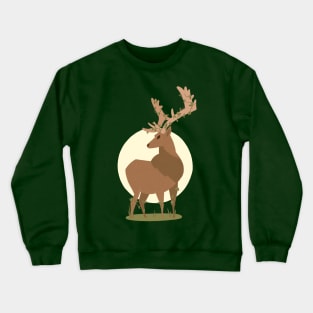 Deer Crewneck Sweatshirt